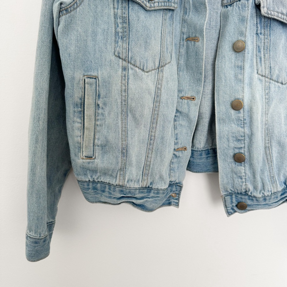 Distressed Denim Jacket - Picture 3 of 4